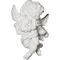 Ekena Millwork 9 1/4"W x 13 3/8"H x 4"P Classic Angel Onlay, Right ONL09X13X04AN-R - alternate 2